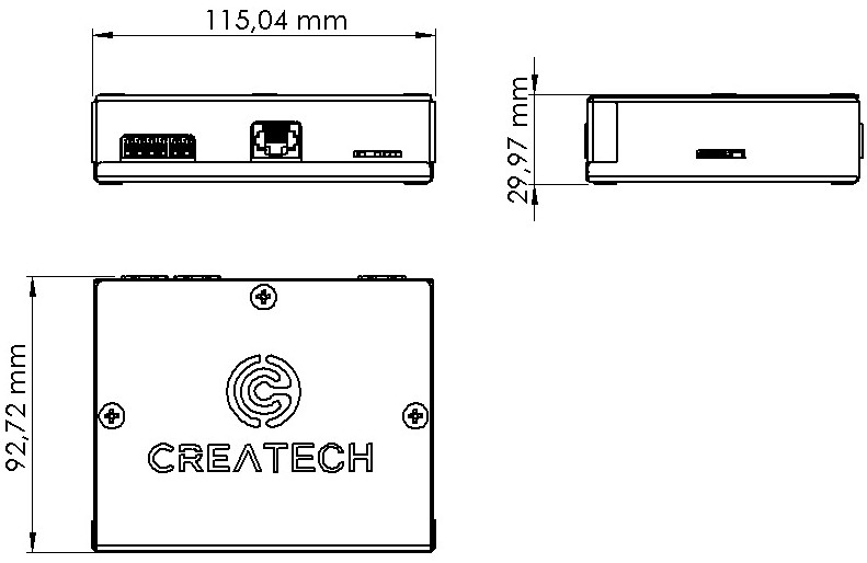 CRE-N-9012 — Teknik Ölçüler